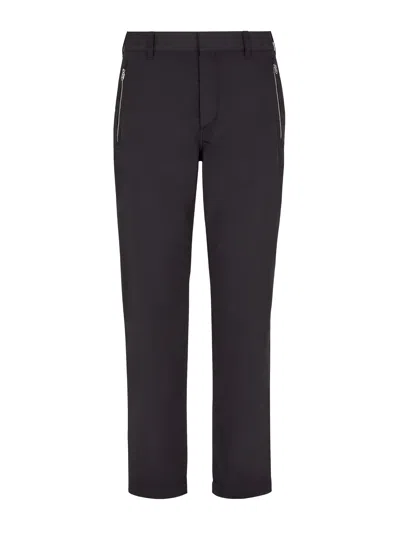 Fendi Men Trouser In Black