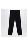 Fendi Velvet Trousers For Men In Blue