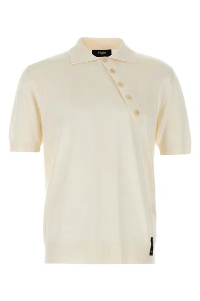 FENDI FENDI MEN VISCOSE POLO SHIRT