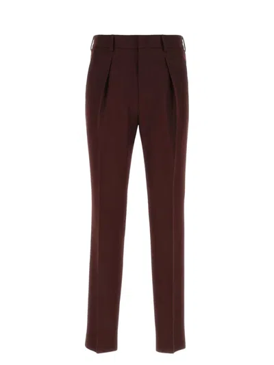 FENDI MEN'S WOOL BLEND PANT