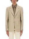 Fendi Men's Wool Jacket In Beige