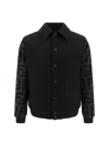 Fendi Wool Jacket In Multicolor
