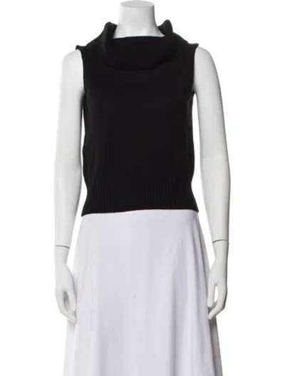 Pre-owned Fendi Merino Wool Turtleneck Sweater W/ Tags In Gray