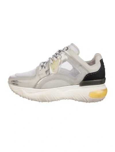 Pre-owned Fendi Mesh Chunky Sneakers In Multi
