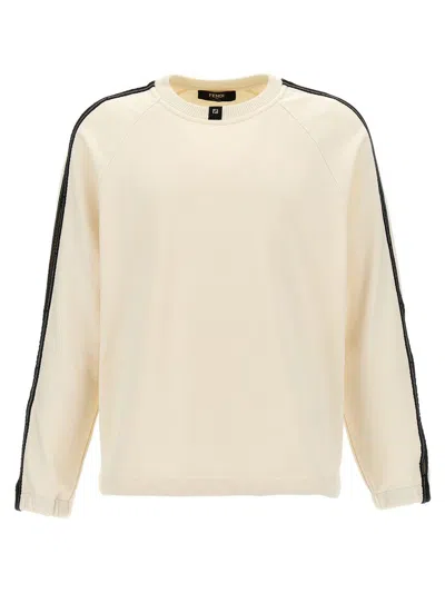 FENDI FENDI MESH INSERT SWEATSHIRT