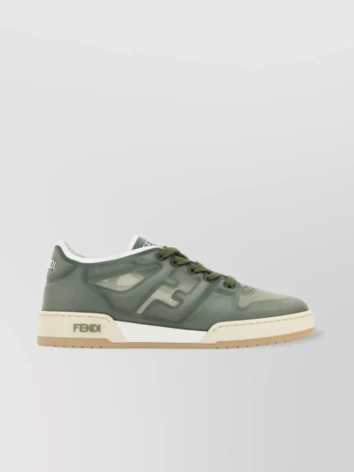 FENDI MESH SNEAKERS WITH FF DETAIL AND REINFORCED TOE CAP