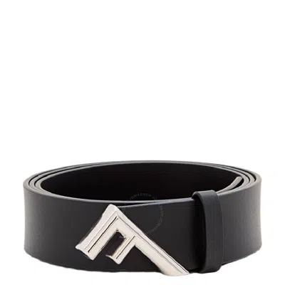Fendi Metal Buckle Leather Belt