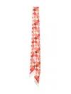Fendi Long Pointed Geometric Scarf In Multi