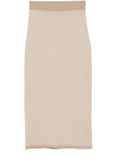 FENDI `MICRO FF` SKIRT