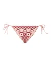 Fendi Swim Briefs With Micro Patchwork Print In Multi