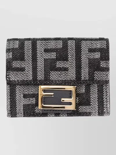 Fendi Micro Trifold Baguette Wallet Keyring