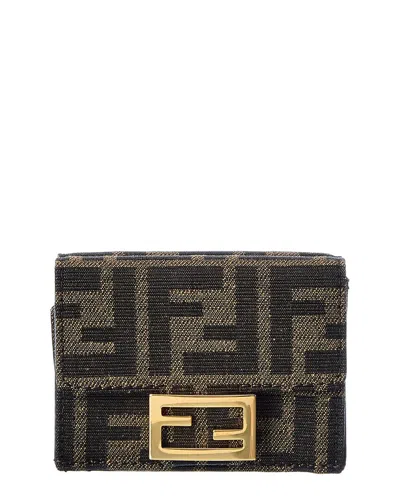 FENDI FENDI MICRO TRIFOLD FF WALLET