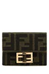 FENDI MICRO TRIFOLD W TESS.JACQUARD-TU ND FENDI FEMALE