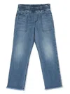 Fendi Mid-rise Straight-leg Jeans In Blue
