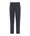 Fendi Mid-rise Tapered Trousers In Black