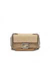Fendi Medium Baguette Chain Midi Bag In Brown