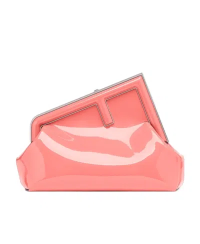 Fendi Midi  First Bag In Pink