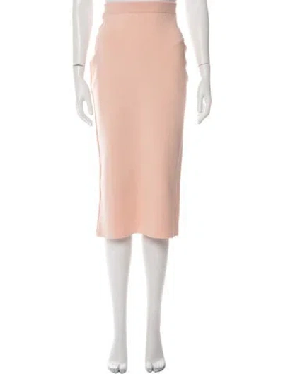 Pre-owned Fendi Midi Length Skirt In Neutrals