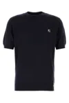 Fendi Ribbed Hem Stretch Wool Sweater