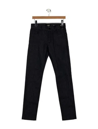 Pre-owned Fendi Mid-rise Skinny Leg Jeans W/ Tags In Blue