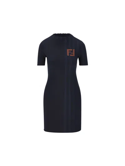 Fendi Dresses In Blue