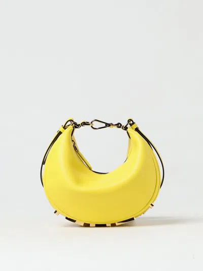 Fendi Mini Bag  Woman In Gelb
