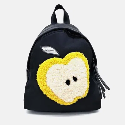 Pre-owned Fendi Mini Black Fabric Backpack
