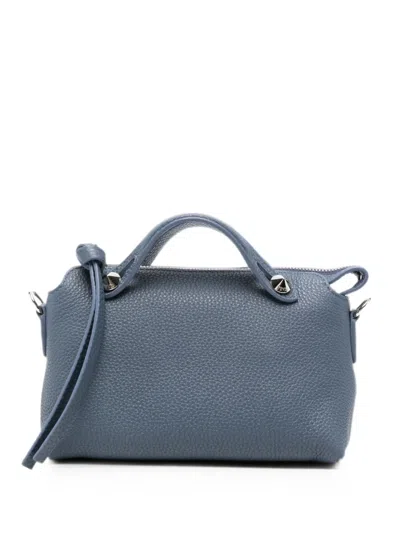 Fendi Mini By The Way Clutch Bag In Blue