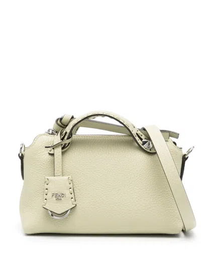 Fendi Mini By The Way Cross Body Bag In Green