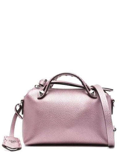 Fendi Mini By The Way Selleria Macro In Rosapall