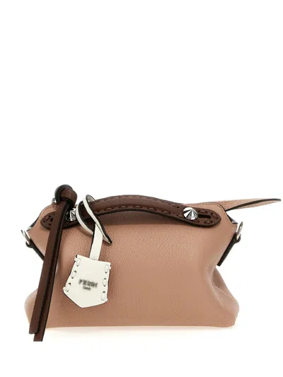 Fendi Mini By The Way Selleria Tote Bag In Pink