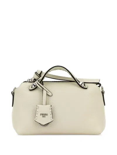 Fendi Mini By The Way Tote Bag In Nude