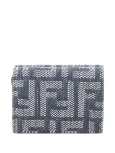 Fendi Mini Denim Baguette Bag