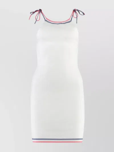 Fendi Mini-dress Knit Contrast Trim