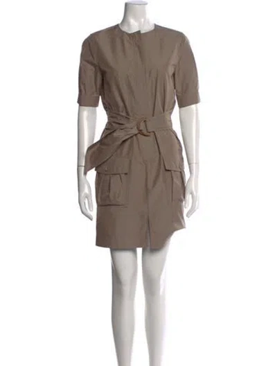 Pre-owned Fendi Mini Dress In Pink