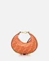 Fendi Mini Graph Bag In Orange