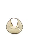 Fendi Mini Graphy Cross Body Bag In Gold
