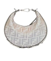 Fendi Mini Graphy Wandering Bag In Gray