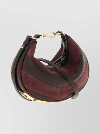 Fendi Mini Handbag Featuring Adjustable Strap