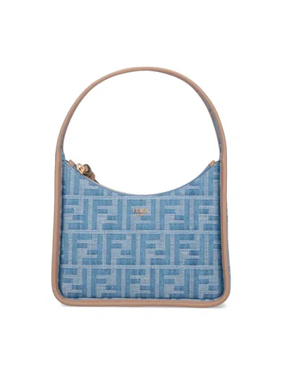 Fendi Mini Handbag "fendessence" In Blue