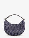 Fendi Mini Handbag With Chic Graphic Print In Blgrbll