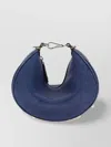 Fendi Mini Handbag With Curved Shape And Metal Hardware
