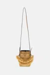 Fendi Women Mini Mon Tresor Bag In Brown