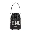 Fendi Mini Mon Tresor Bucket Bag In Black
