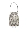 Fendi Mini Mon Tresor Bucket Bag In Multicolor