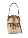 Fendi Handbags. In Neutrals