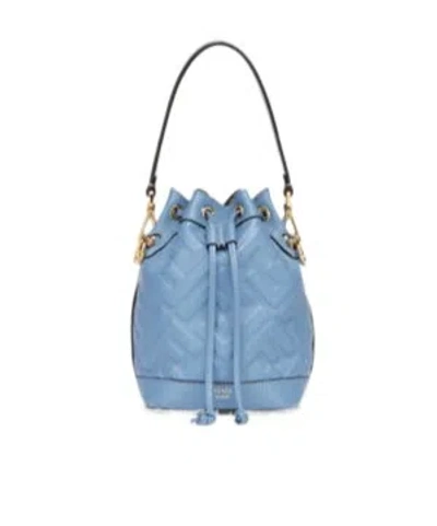 FENDI FENDI MINI MON TRESOR DRAWSTRING BUCKET BAG
