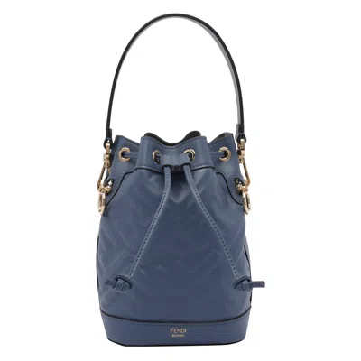 Fendi Mini Mon Tresor Leather Bucket Bag