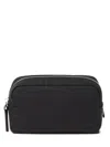 Fendi Medium-sized Vanity Case With Central Zippered Compartment In Nero