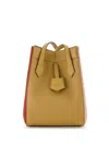 Fendi Mini Origami Bucket Bag In Red